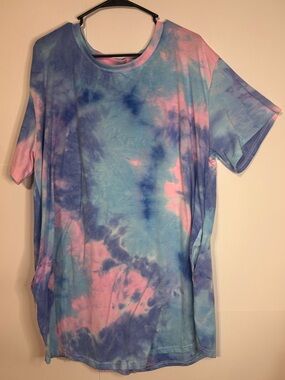 Tie-Dye Tee Dress
